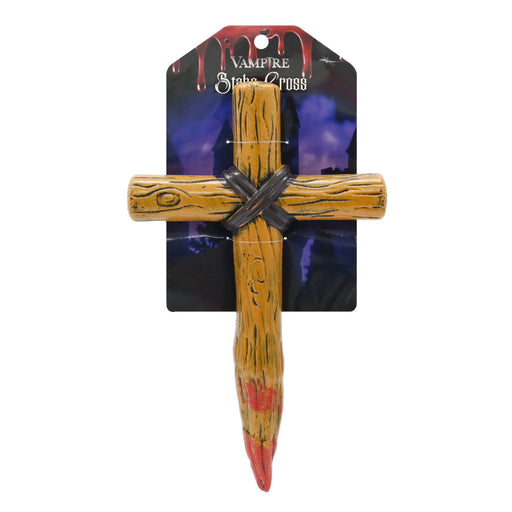 Vampire Stake Cross Halloween Decorations