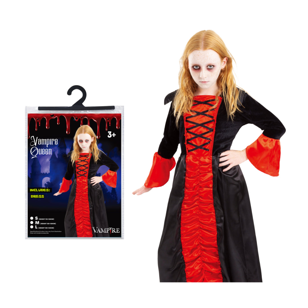 Vampire Queen Kids Costume - Halloween Costume Girls — Ronis