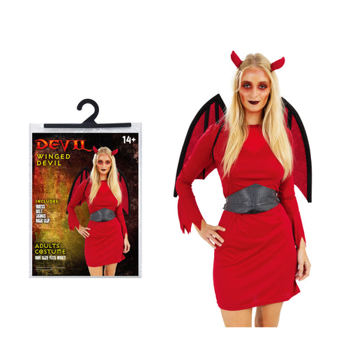 Adult Winged Devil Costume Halloween Costume Lds