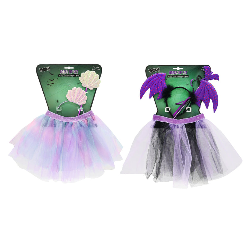 Tutu with Headband Costume Set Halloween Costume Girls