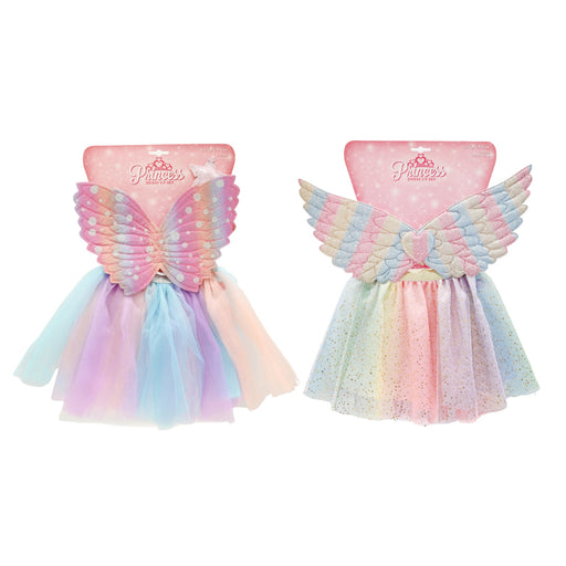 Fairy Tutu and Wings Costume Set Halloween Costume Girls