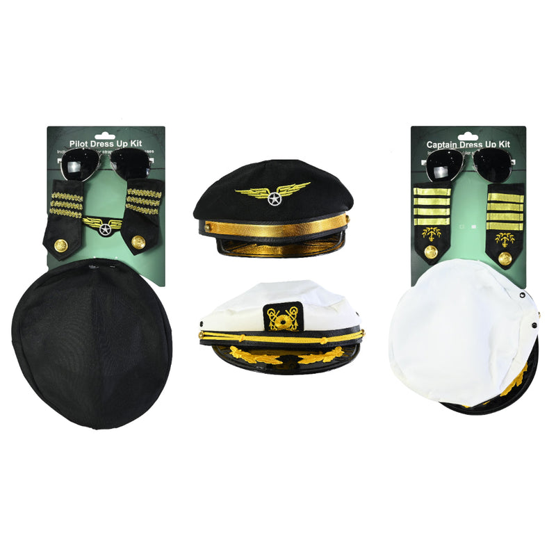 Pilot Captain Costume Accessory Set Halloween Costume Accessories