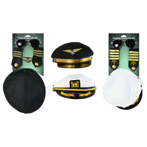 Pilot Captain Costume Accessory Set Halloween Costume Accessories