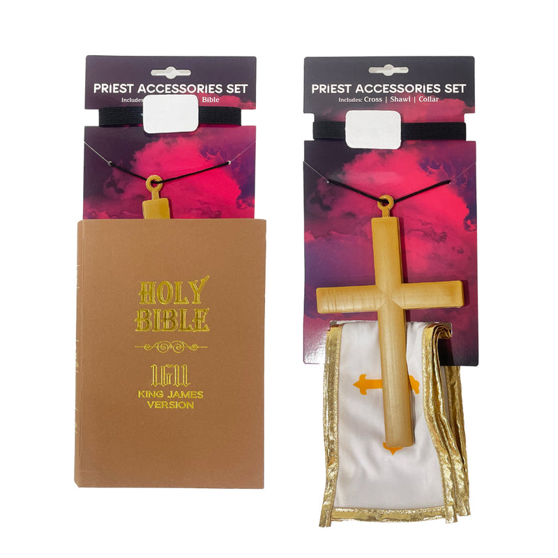 Priest Costume Accessory Set Halloween Costume Accessories