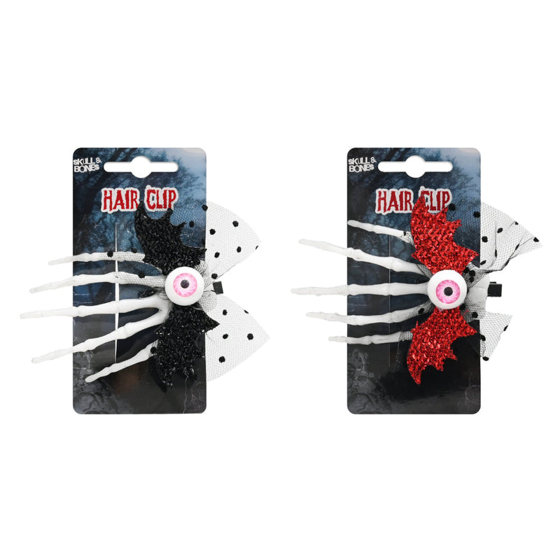 Eyeball Skeleton Hand Hair Clip Halloween Halloween Hair Decoration