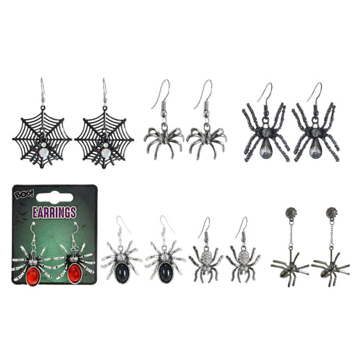 Spider Earrings Halloween Jewelry Halloween Jewellery