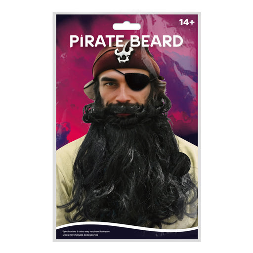 Pirate Beard Adults Halloween Wig Mens