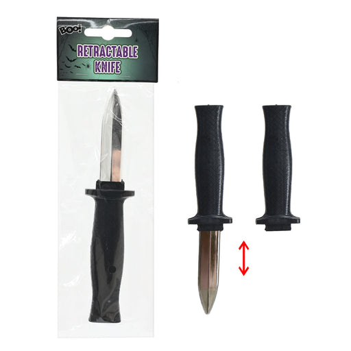 Retractable Knife 19cm Halloween Prop Halloween Weapons