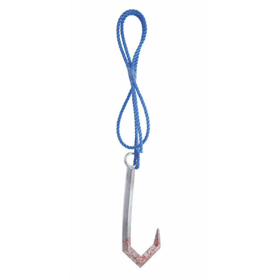Bloody Hook with Rope Halloween Prop - Halloween Weapons