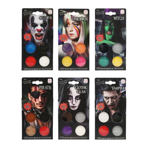 Horror Face Paint Set Halloween Kit Halloween Make Up