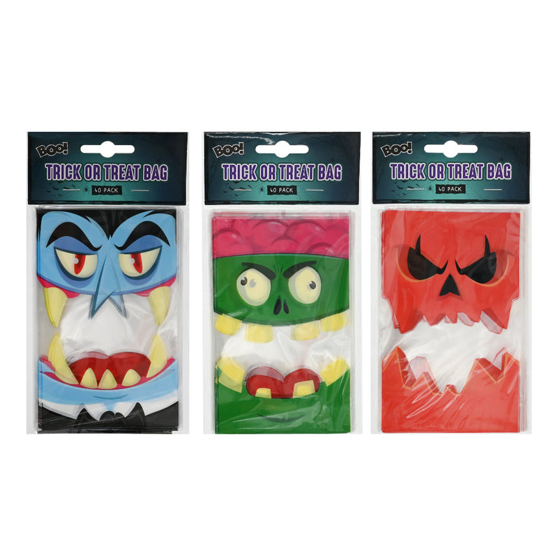 Trick or Treat Candy Bags 40 Pack Halloween Trick Or Treat