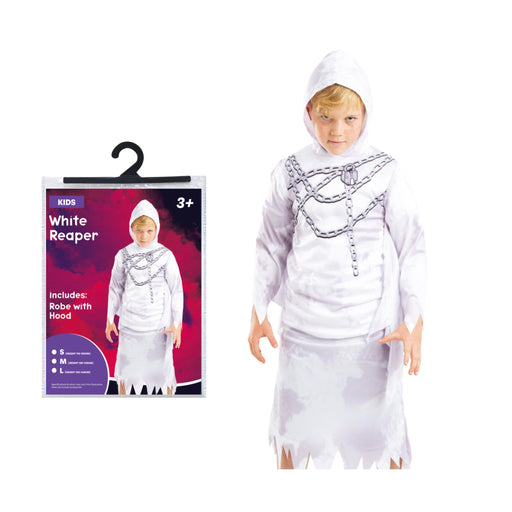 Kids White Reaper Costume Halloween Halloween Costume Boys
