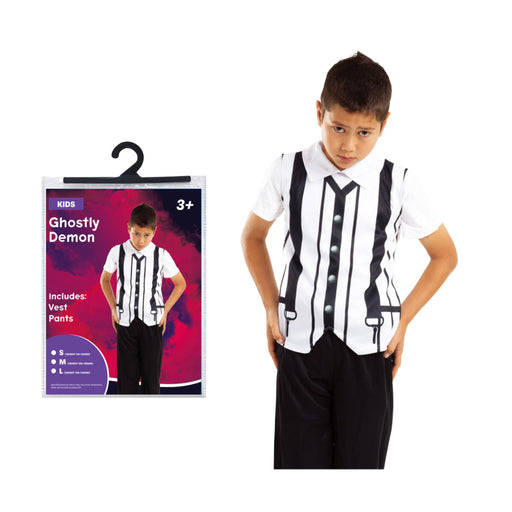 Kids Ghostly Demon Costume Halloween Halloween Costume Boys