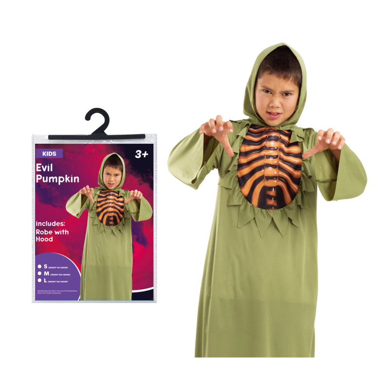 Kids Evil Pumpkin Costume Halloween Halloween Costume Boys
