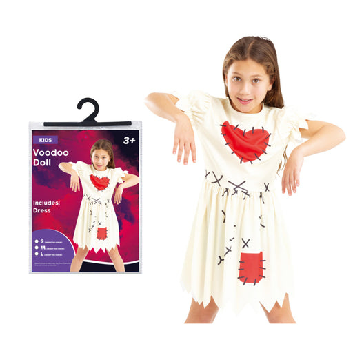 Kids Voodoo Doll Costume Halloween Halloween Costume Girls
