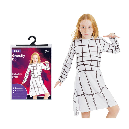 Ghostly Doll Kids Halloween Costume Halloween Costume Girls
