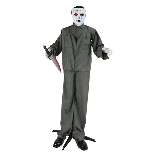 Animated Standing Suited Man Battery Operated 1.6m Halloween Animatronics