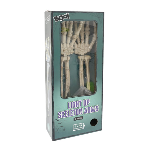Light Up Skeleton Arm 2pk Halloween Lawn Decoration