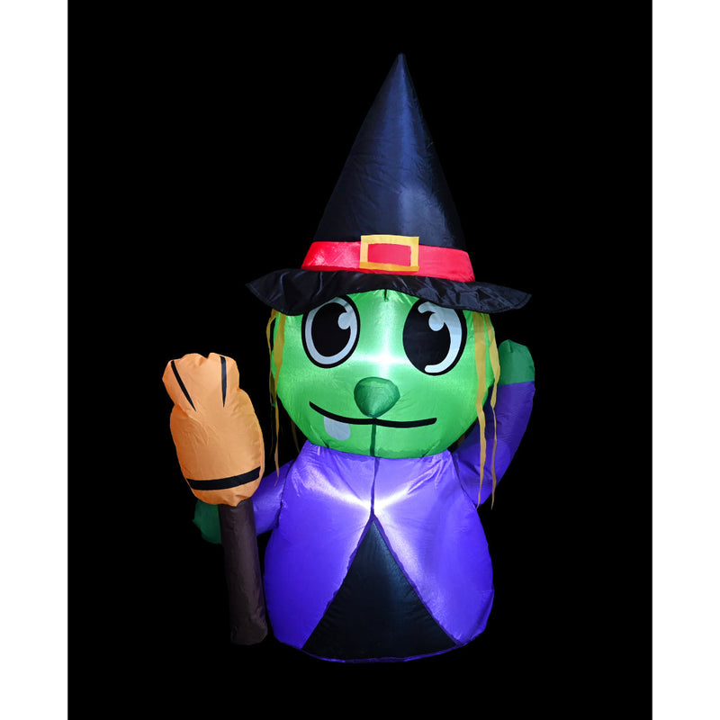 Inflatable Adorable Witch 1m Halloween Inflatable