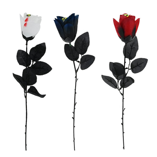 Rose with Cat Eye Halloween Assorted Halloween Flowers