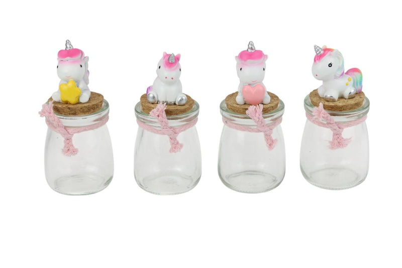 Unicorn wishing jar assorted designs
