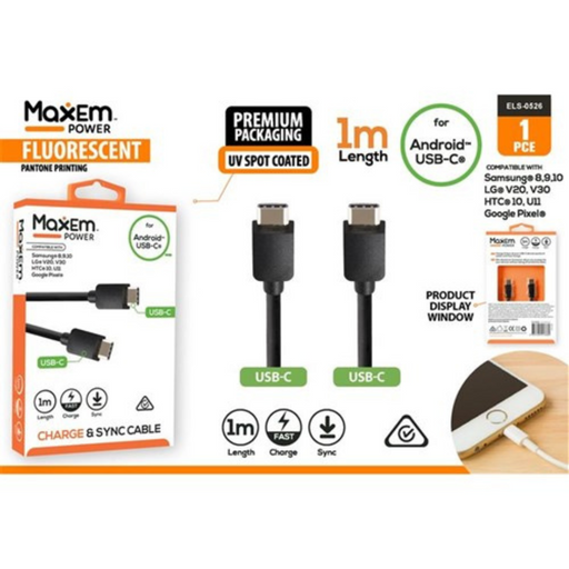 Ronis USB-C to USB-C Cable 1m