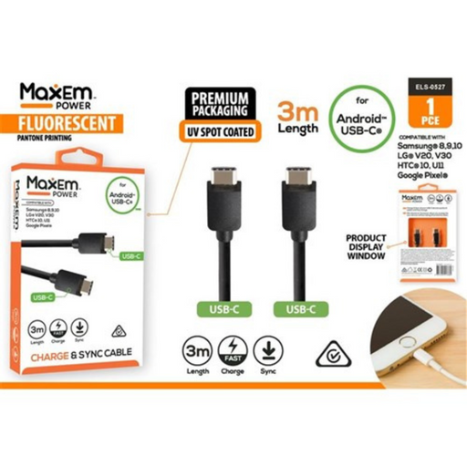 Ronis USB-C to USB-C Cable 3m