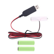 Ronis USB Battery Replacer 3pk AA