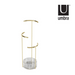 Ronis Umbra Tesora Jewellery Stand Glass 42x13x13cm Brass
