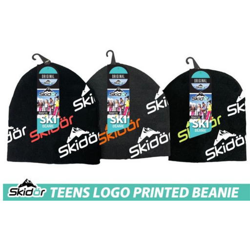 Unisex insulated ski beanie in assorted colours, warm winter hat for skiing, snow trips and cold weather outdoor wear