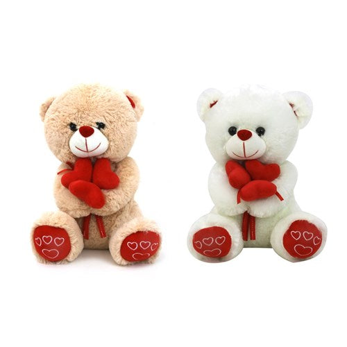 Valentine teddy bear 30cm assorted designs