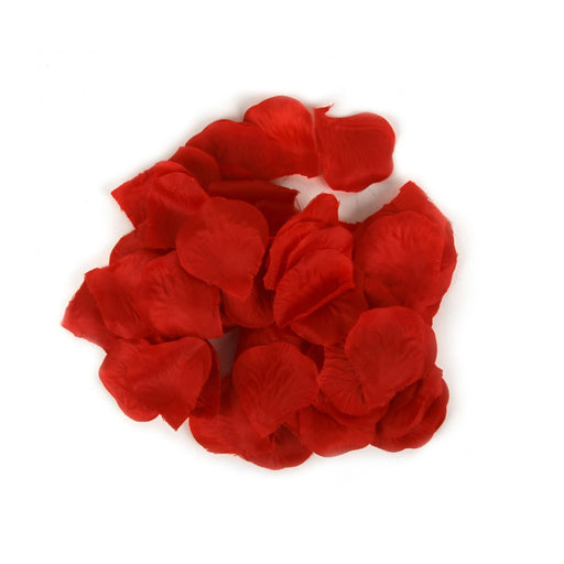 Pack of 200 artificial red rose petals