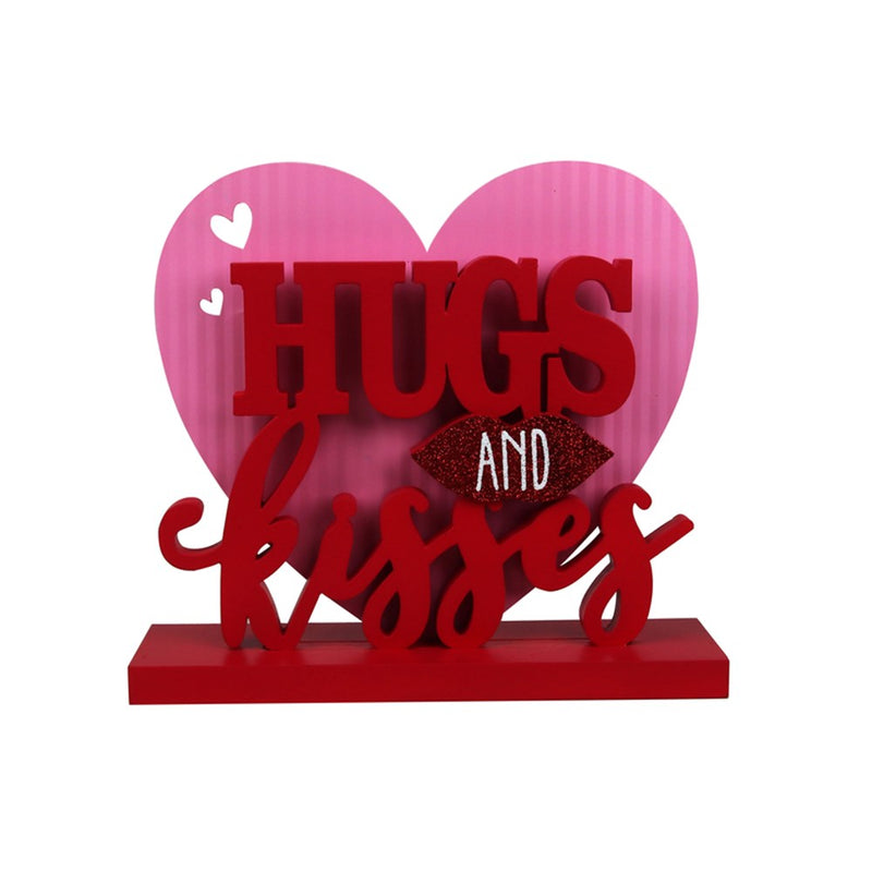 Wooden MDF XOXO sign for home decor