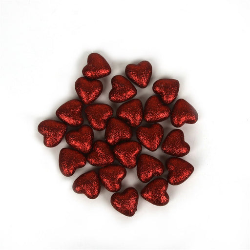Pack of foam heart shapes for crafts