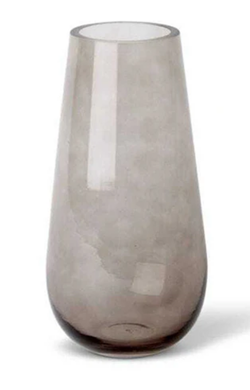 Sophie Tall Vase Smoky Grey 15x15x30cm