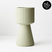 Ronis Vase Degana Pistachio 29cmhx15cmd – thumbnail