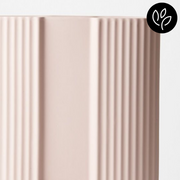 Ronis Vase Harpio Light Pink 23cmlx30cmh – thumbnail
