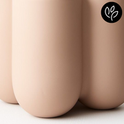 Ronis Vase Nirassa Nude 20cmlx18cmh – thumbnail