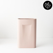 Ronis Vase Sable Light Pink 23.5cmlx35cmh – thumbnail