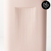 Ronis Vase Sable Light Pink 23.5cmlx35cmh – thumbnail
