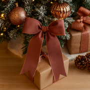 Pink Velour Ribbon with Pink Glitter Backing and Wired Edge 10cm x 10m