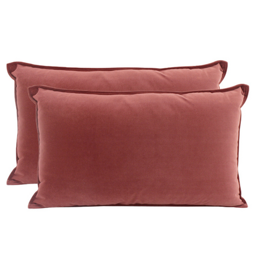 Ronis Velvet Cushion 30x50cm Mulberry
