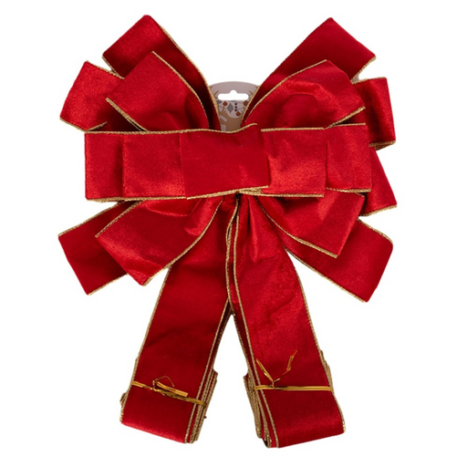 Ronis Velvet Bow 33x110cm Red