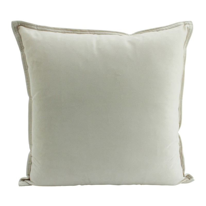 Ronis Velvet Cushion 45x45cm Champagne