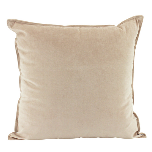 Ronis Velvet Cushion 45x45cm Nude