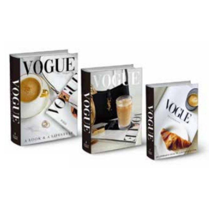 Ronis Vogue Coffee Table Book Set of 3