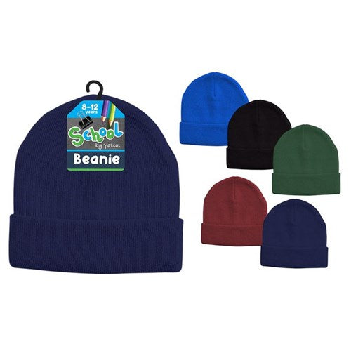 Kids Knitted Basic School Beanie