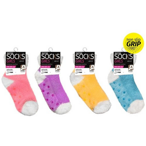 Girls Microfiber Socks Pastel 2