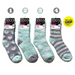 Girls Microfiber Socks Pastel 3