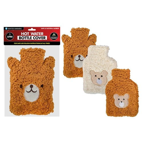 Hot Water Bottle Cover Teddy 1L